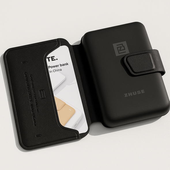 ZHUOSE - Card Bag Wireless Power Bank